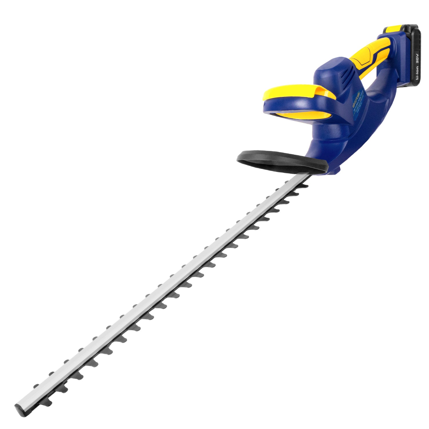 20v Cordless Electric Hedge Trimmer 51cm Cutting Lightweight Garden Handheld Cutter Battery Charger & Safety Blade Guard