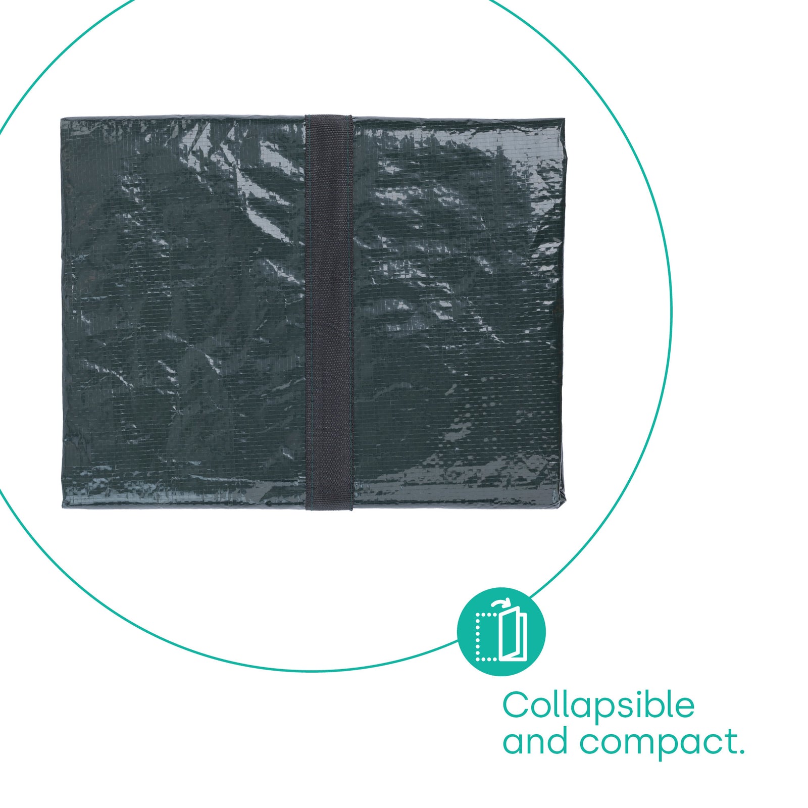 Livivo 150l Garden Waste Bags Set Of 2 Tear Resistant Waterproof Refuse Sacks