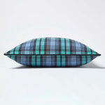 Tartan Check Cotton Cushion Cover | 30cm x 50cm | Blackwatch