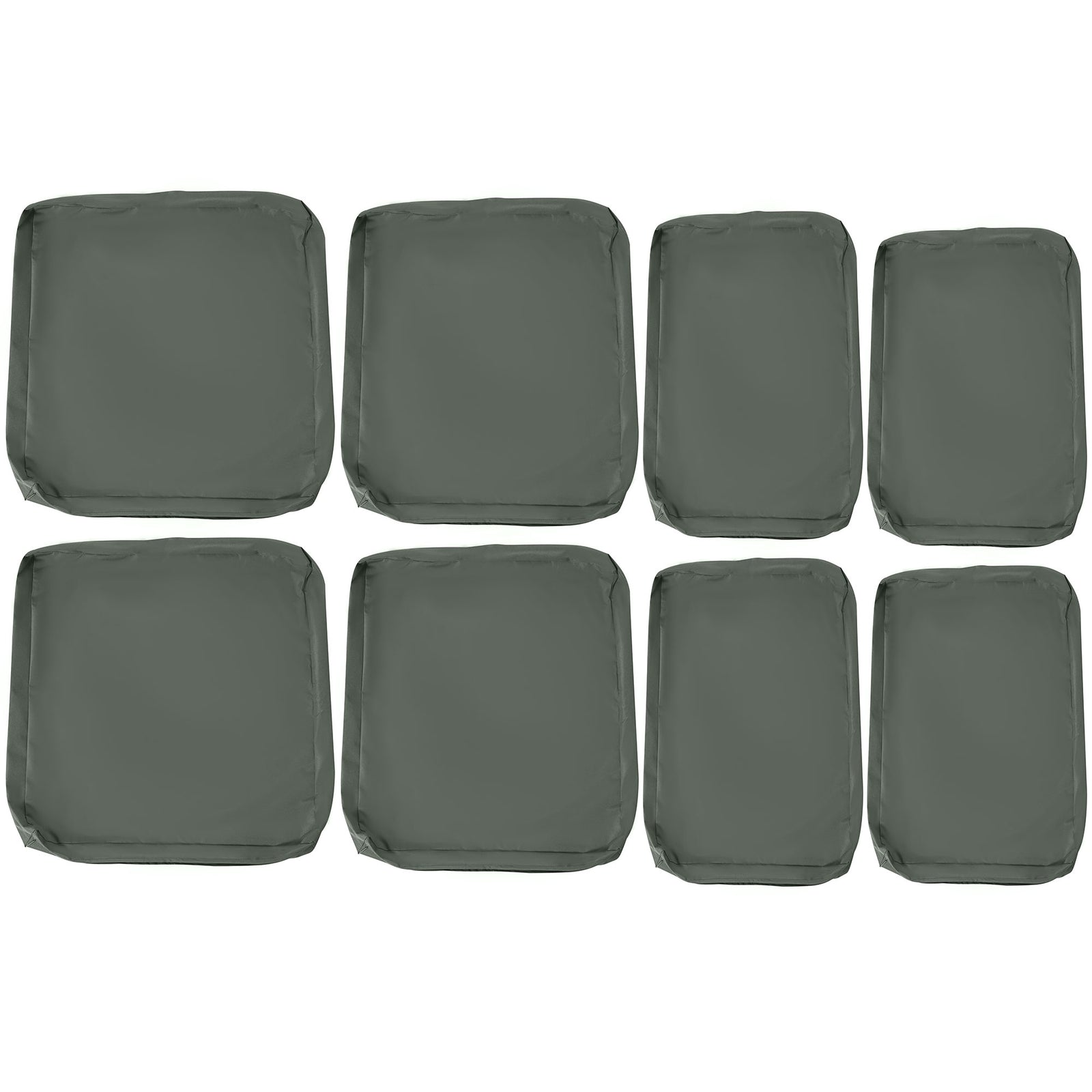 8pc Home Sofa Cushion Cover Replacement For Rattan Furniture