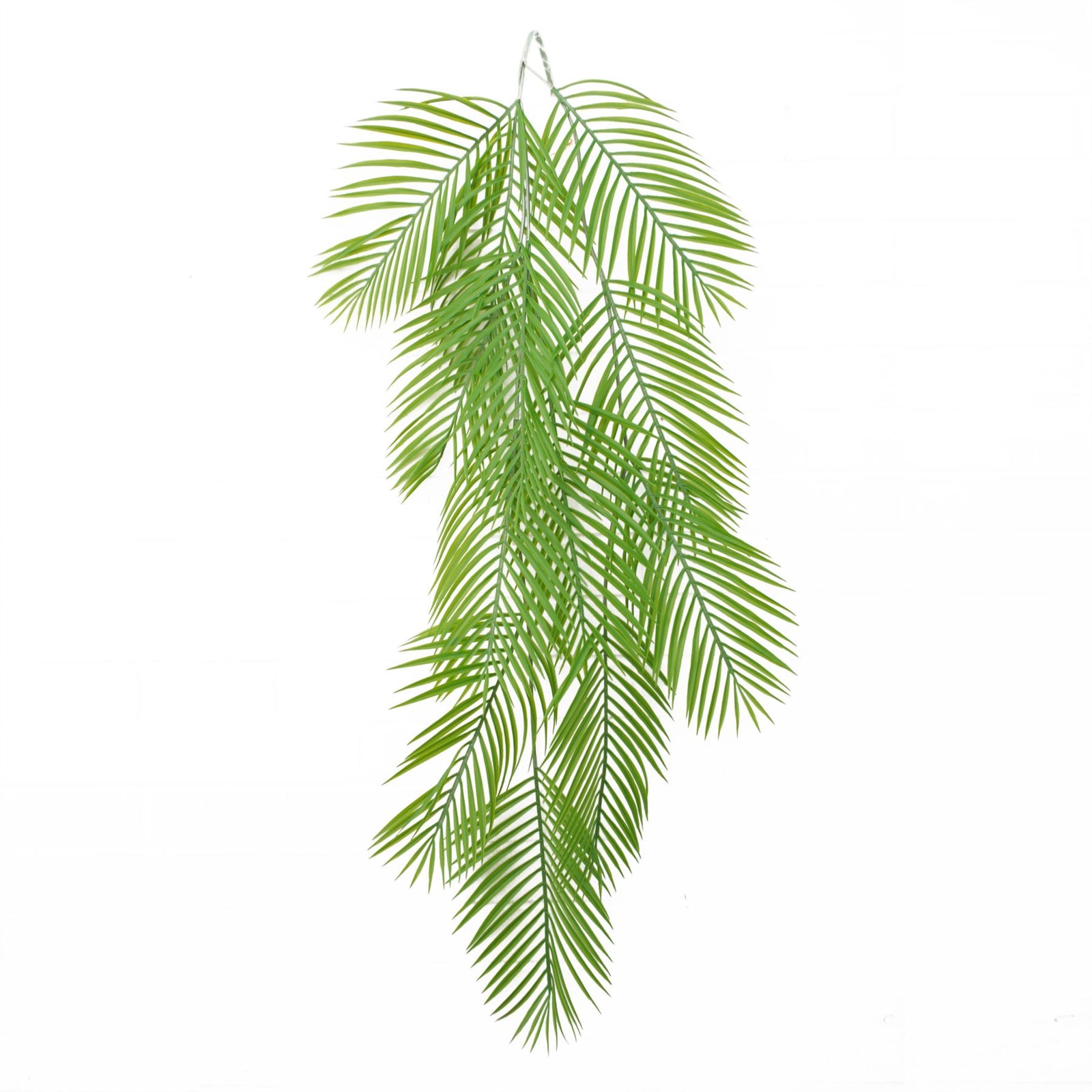 Pack Of 12 X 120cm Artificial Hanging Palm Leaves Plant