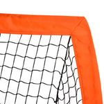 Football Goal Net Folding Outdoor With All Weather 6ft X 3ft | Orange