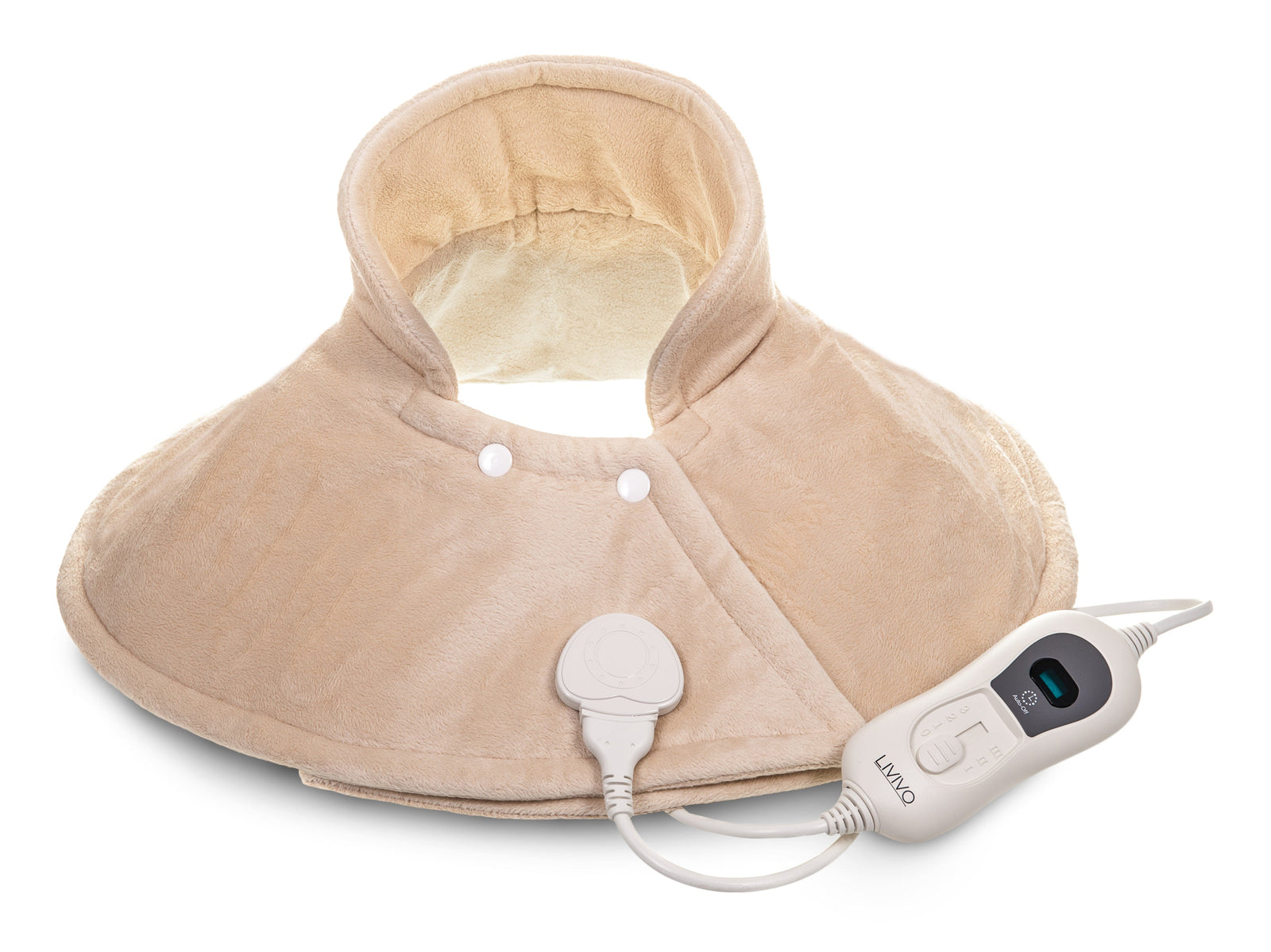 Heated Neck And Shoulder Collar - Beige