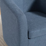 Millie Fabric Accent Chair | Light Blue