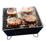 Portable Bbq With Oak Wood Chips
