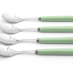 Tea Spoons Set Porelain Bar 18/8 Stainless Steel 4pc Teaspoon Set Turquoise | Turquoise