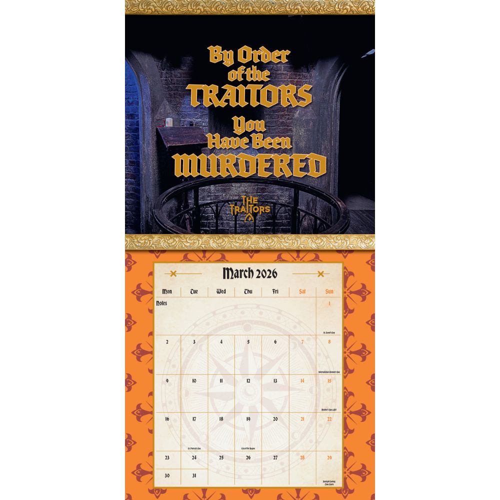 2026 Square Calendar Official Product
