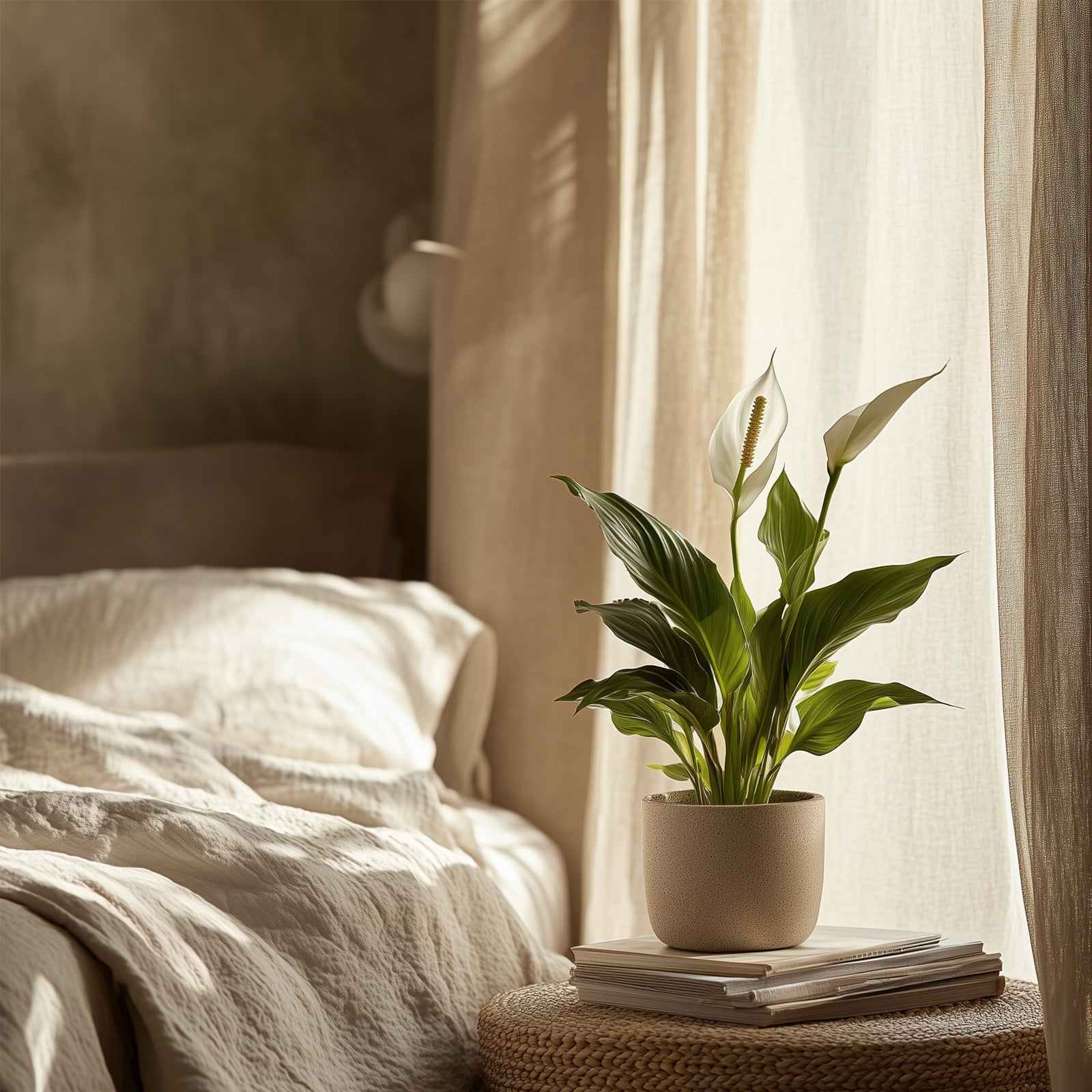 Peace Lilly - 3 Pcs. - Spathiphyllum 'torelli' - Height 30-45cm - ⌀12cm | Set of 3 | White
