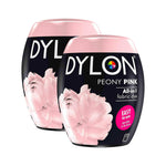 DYLON Washing Machine Fabric Dye Pod 350g For Clothes, 2pk