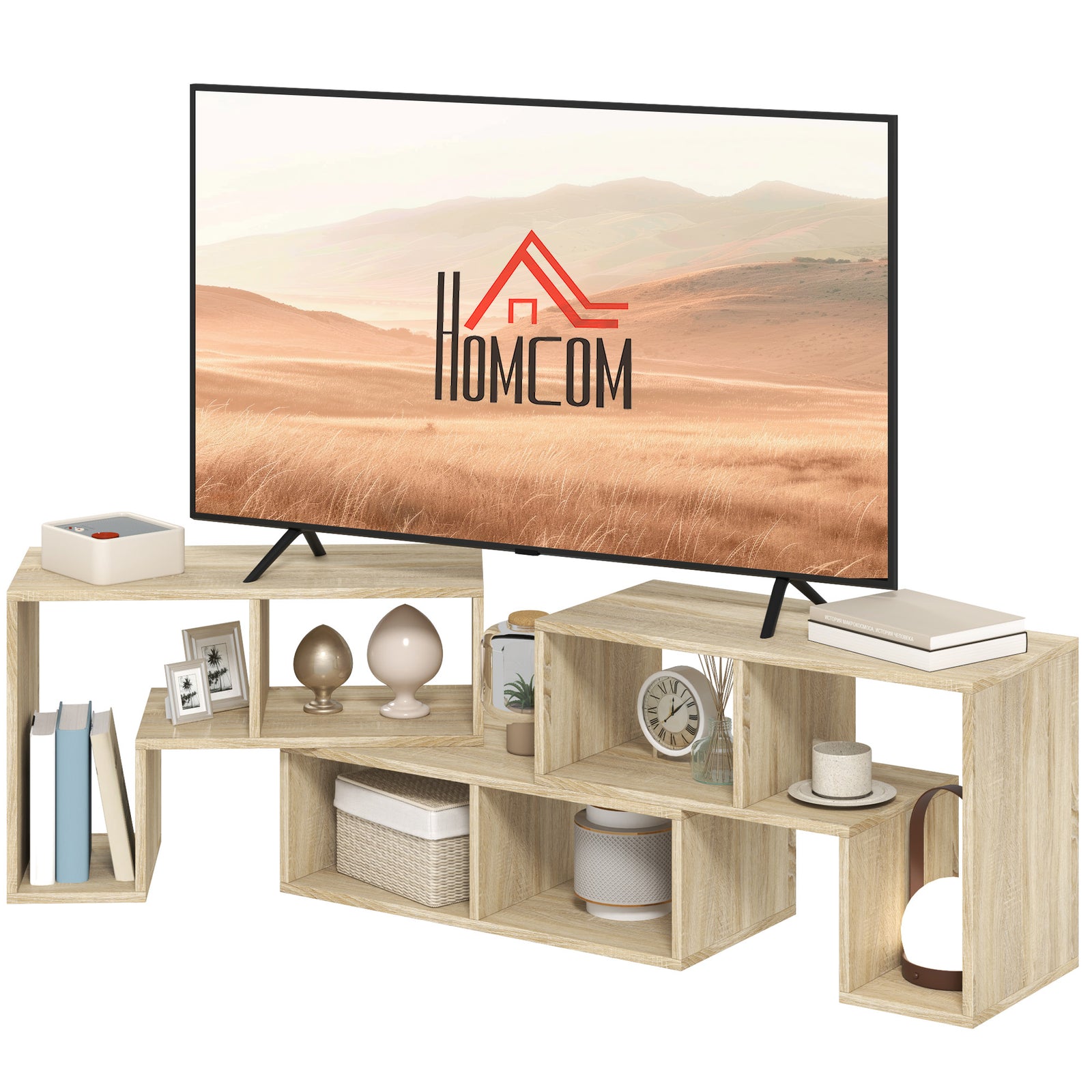 Tv Unit For Tvs Up To 75 Inches, Free Combination Tv Stand | Gray