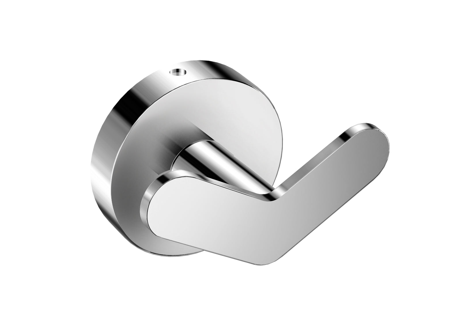 Double Towel Hook, Robe & Coat Hook, Chrome, Start Collection