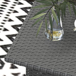 Pe Rattan Outdoor Coffee Table, Easy Match Rattan Side Table