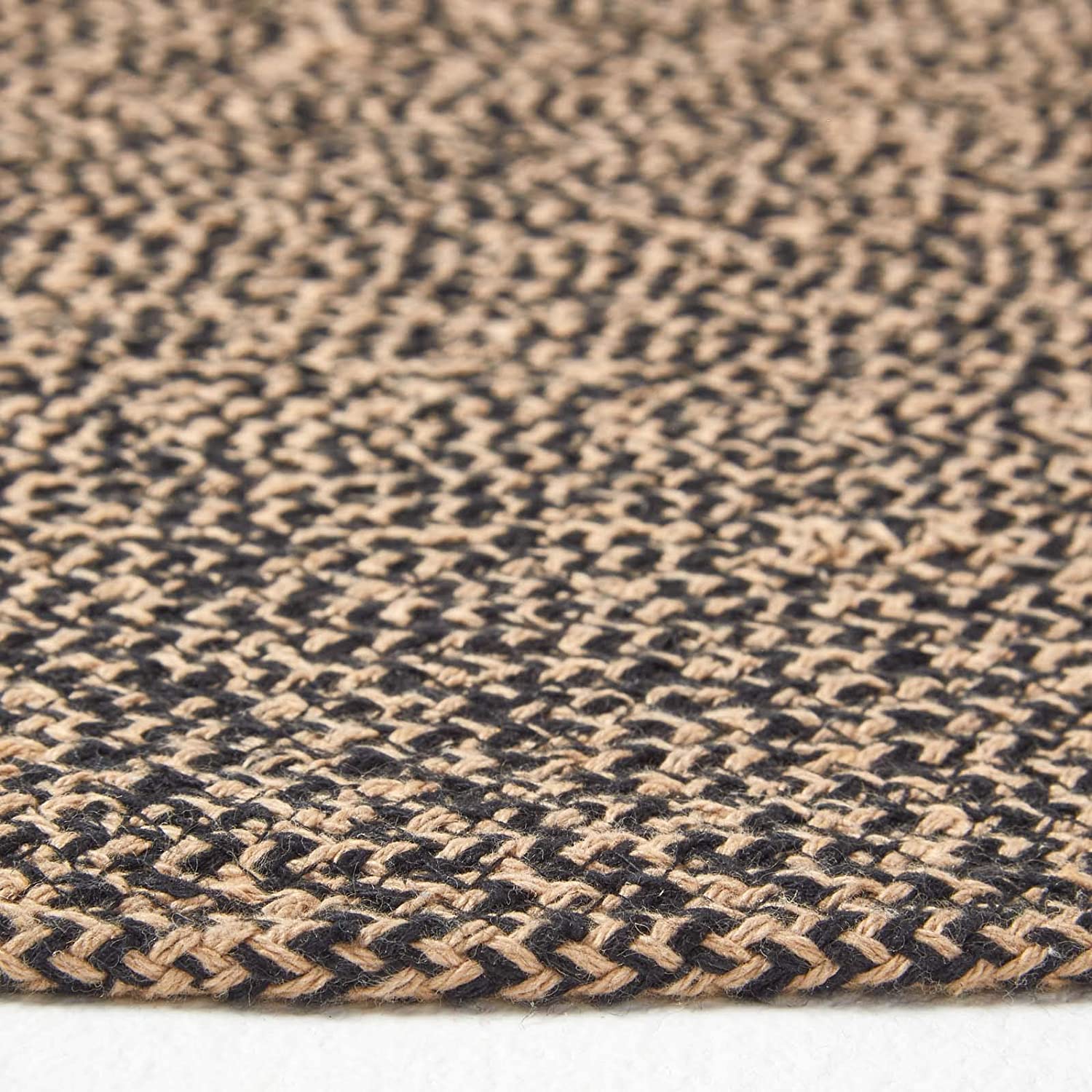 Melange Braided Rug | 150cm | Linen