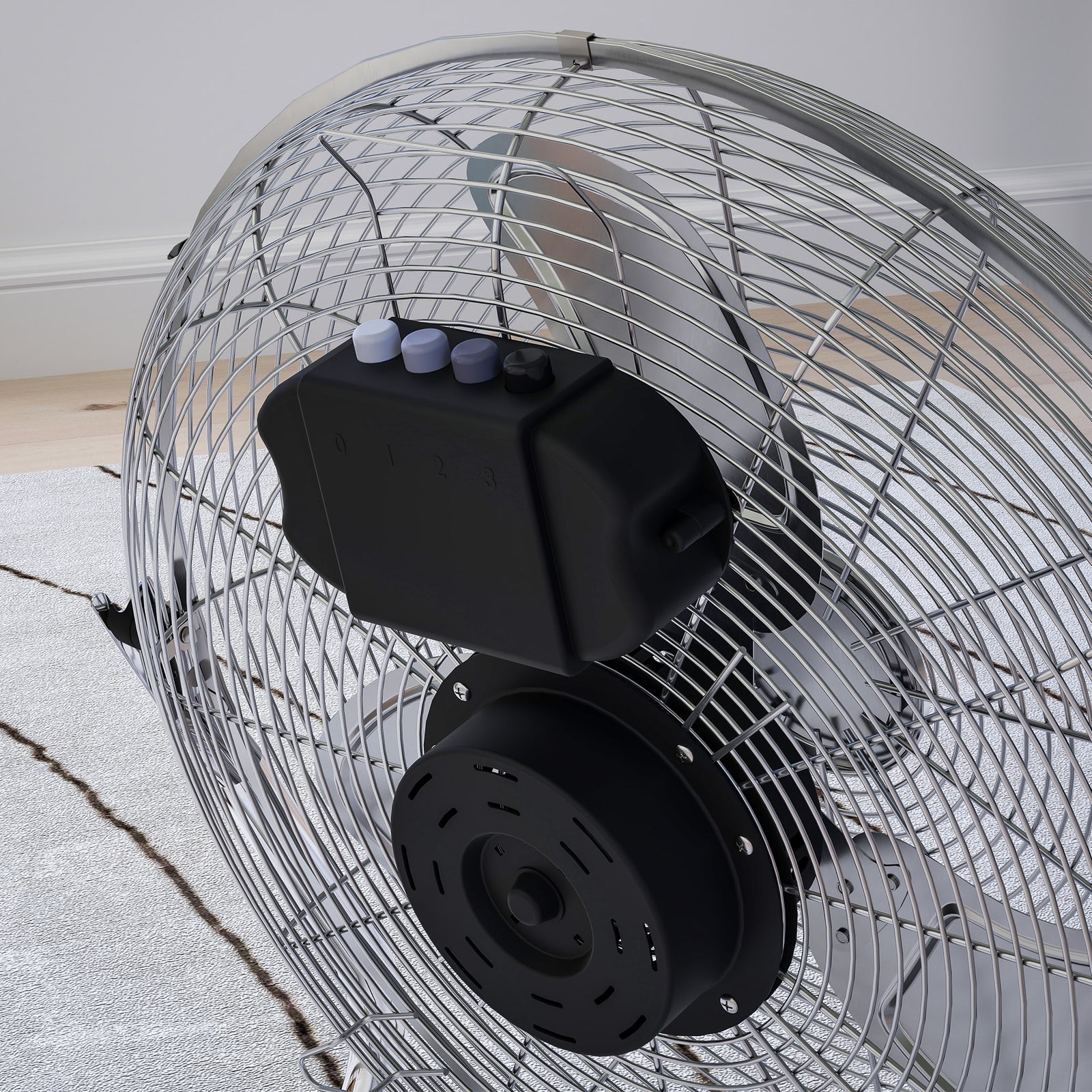 Electric Portable Table Fan With Powerful Airflow
