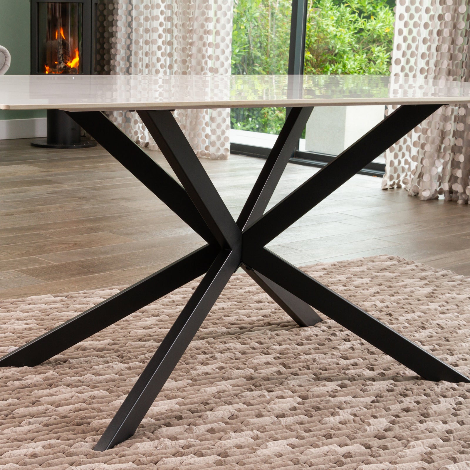 Catania 160cm X 90cm Rectangular Dining Table