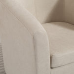 Beulah Fabric Accent Chair | Beige