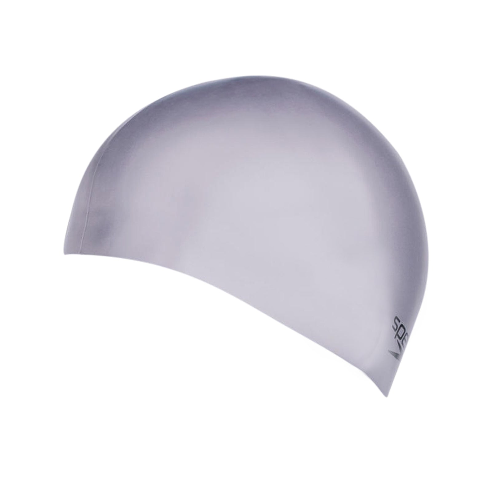 Unisex Adult 3d Silicone Swim Cap | One Size | Silver