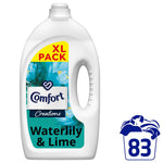 Fabric Conditioner Lasting Fragrance Waterlily & Lime 2.49l, 83w | Set of 4