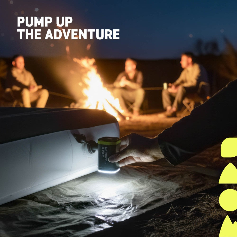 Hillington 3-in-1 Portable Usb Air Pump