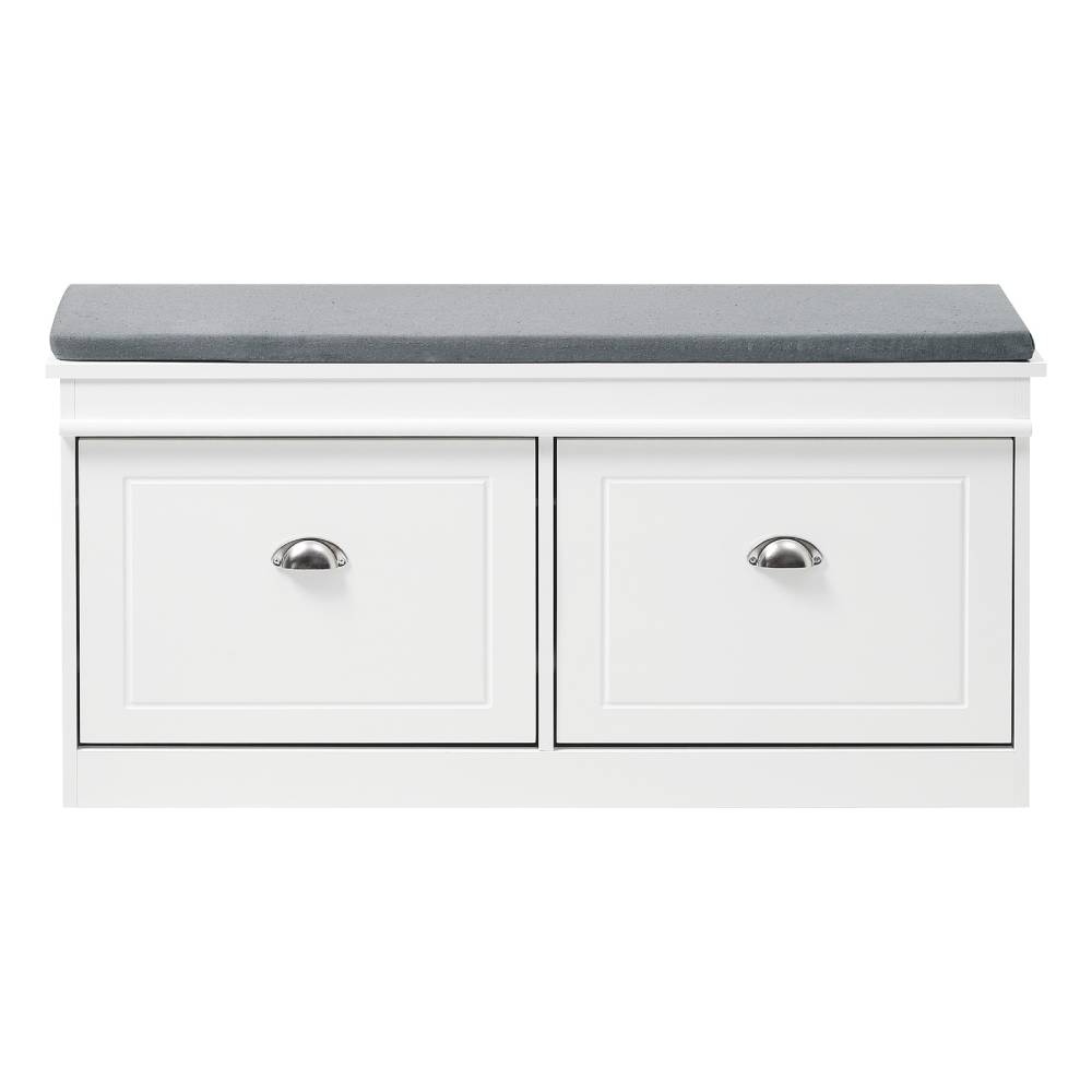 Flip Down Shoe Bench Cabinet