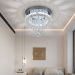Modern Crystal Ceiling Light With Droplets