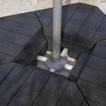 Umbrella Weights, Set Of 4, Up To 80kg, Black
