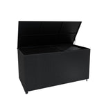 Rattan Cushion Storage Box 700l | Black
