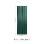 12pcs Galvanised Steel Corrugated Roofing Sheets | Green
