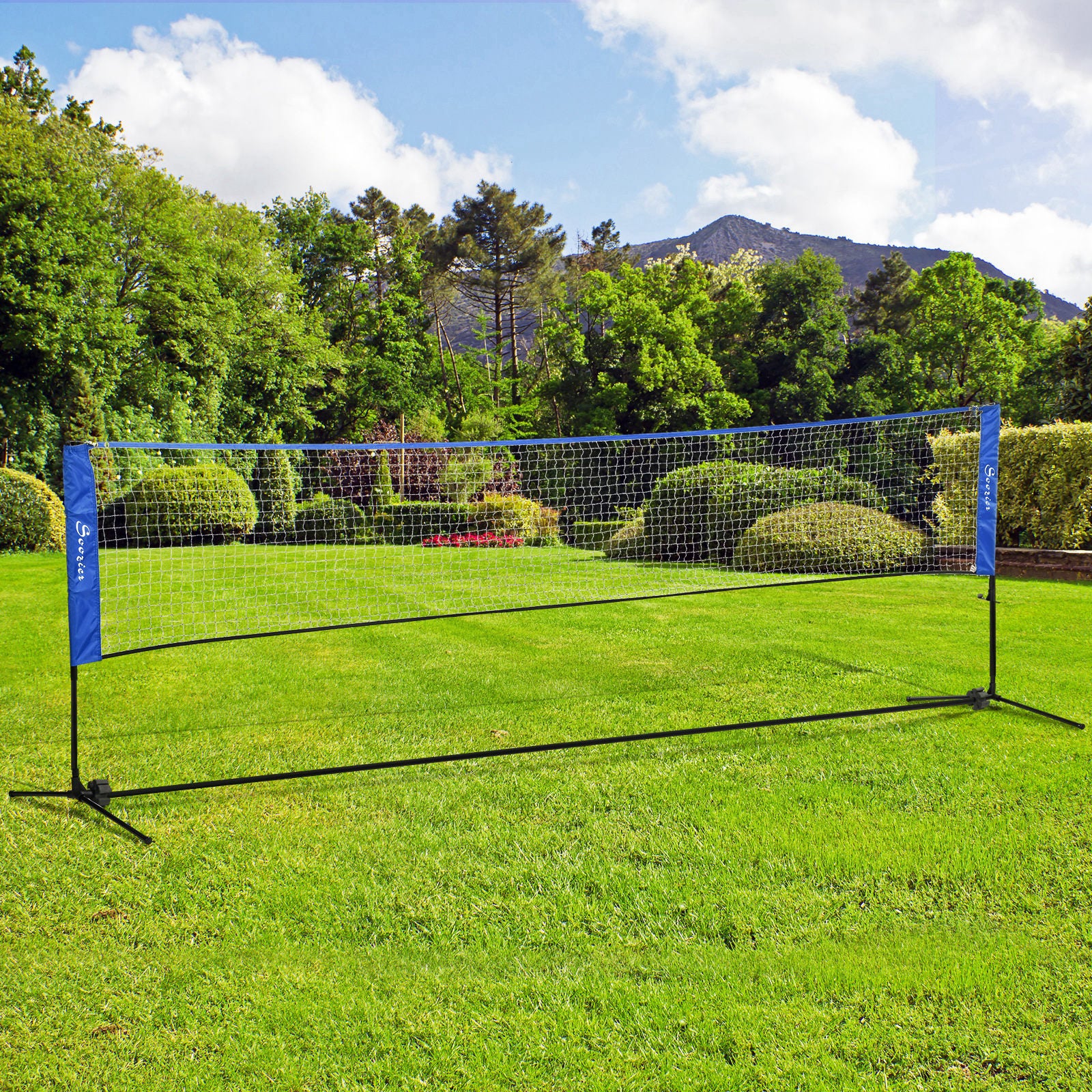 4m Badminton Net, Adjustable Sports Net For Tennis