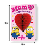 Minions 'from Both Of Us' Mother's Day Card Official Product