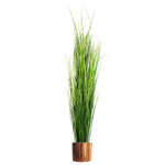 Artificial 130cm Onion Grass Plant With Copper Metal Plater