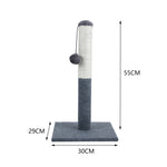 Cat Scratching Post With Hanging Ball For Indoor Cats