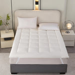 Premium Wool Mattress Topper Deep Fitting Comfort | King | White