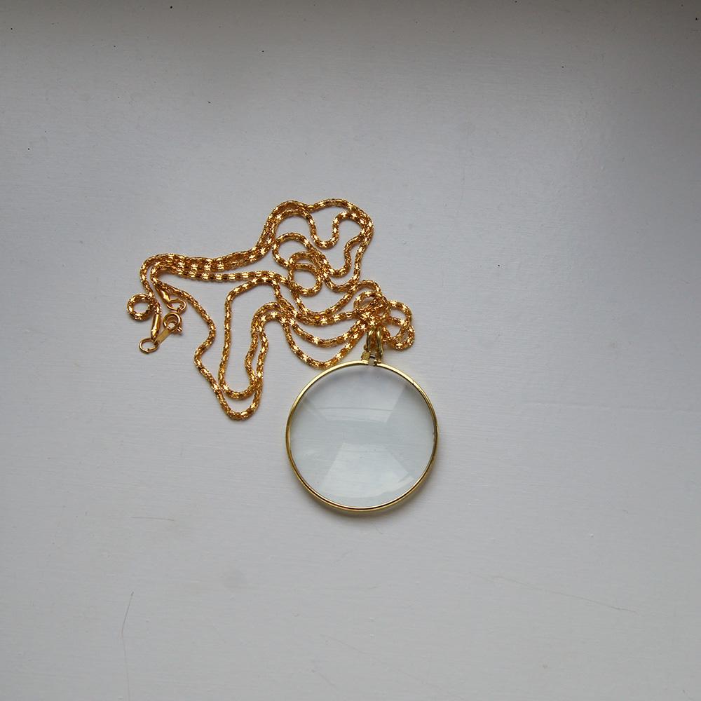 Pendant Magnifier, 5x Magnifying, 42mm Lens