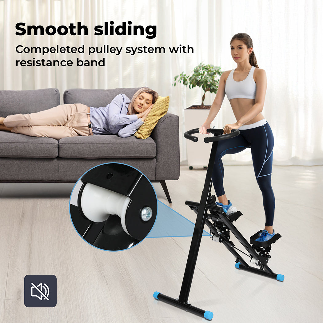 Centra Upgraded Vertical Stair Climber Foldable Stepper Exercise Machine