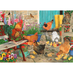 Hen Pecked - 1000 Piece Jigsaw Puzzle For Adults