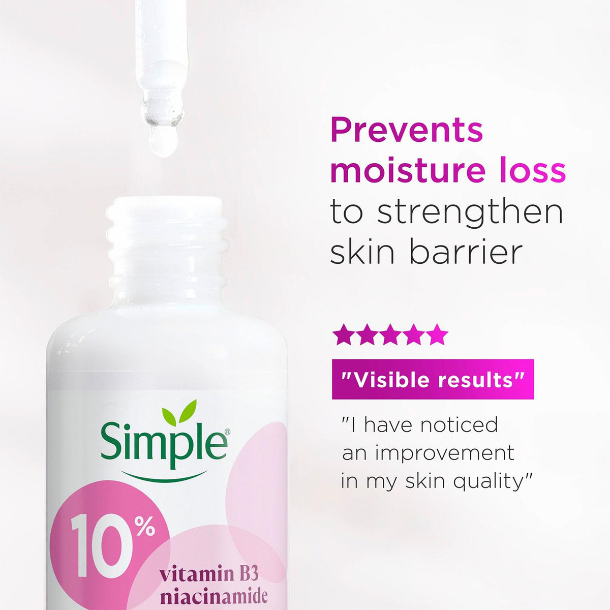 10% Niacinamide & Vitamin B3 Booster Brightening Skin Serum 30ml | Set of 3