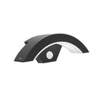 Modern Black Led Curved Induction Wall Light For Outdoor