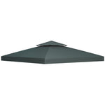 3(m) 2 Tier Garden Gazebo Top Cover Replacement Canopy Roof