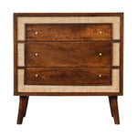 Solid Mango Wood Close-knit Chestnut Chest