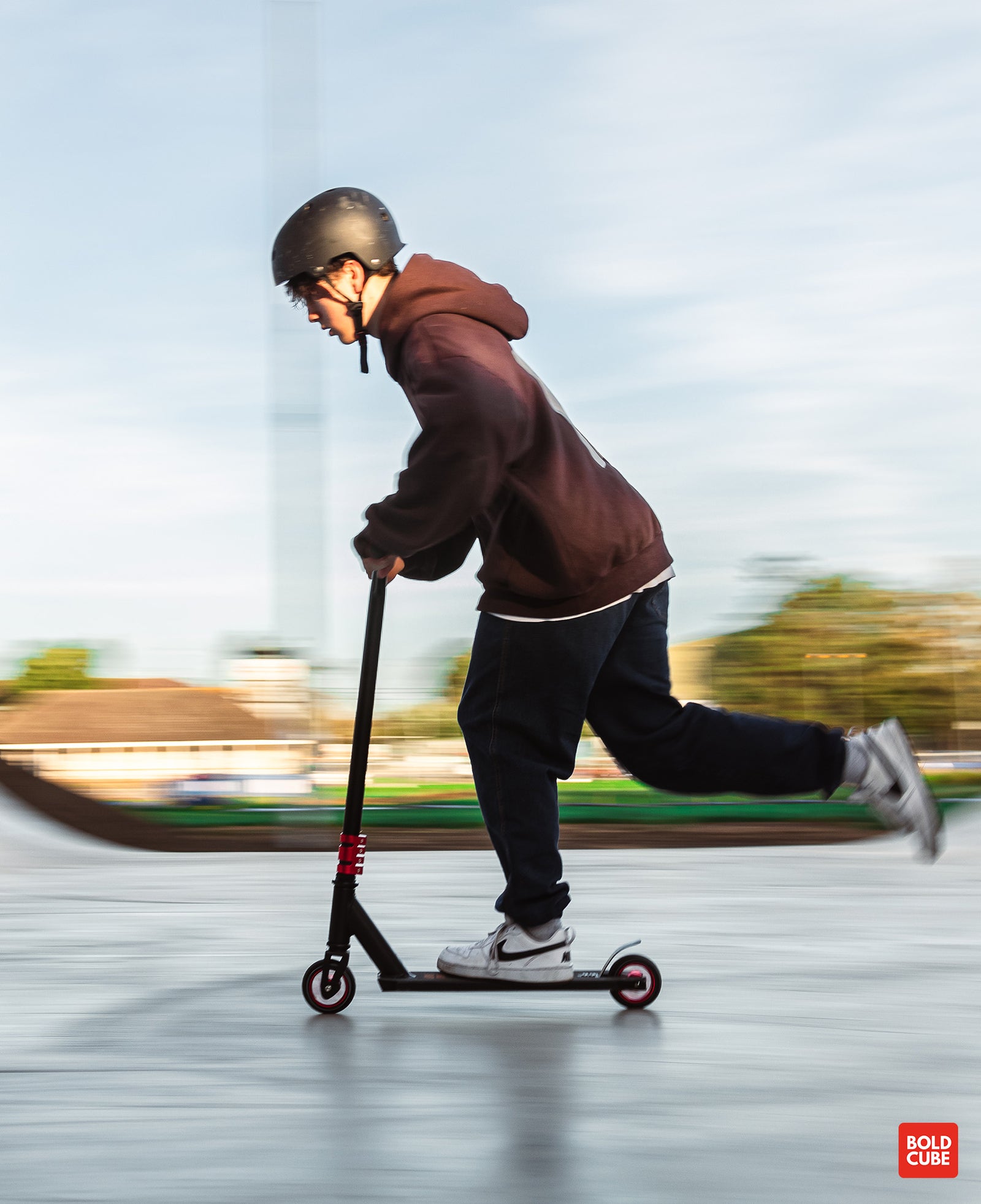 Deluxe Stunt Scooter | Black
