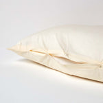 Egyptian Cotton V Shaped Pillowcase 200 Tc | V Shape | Cream