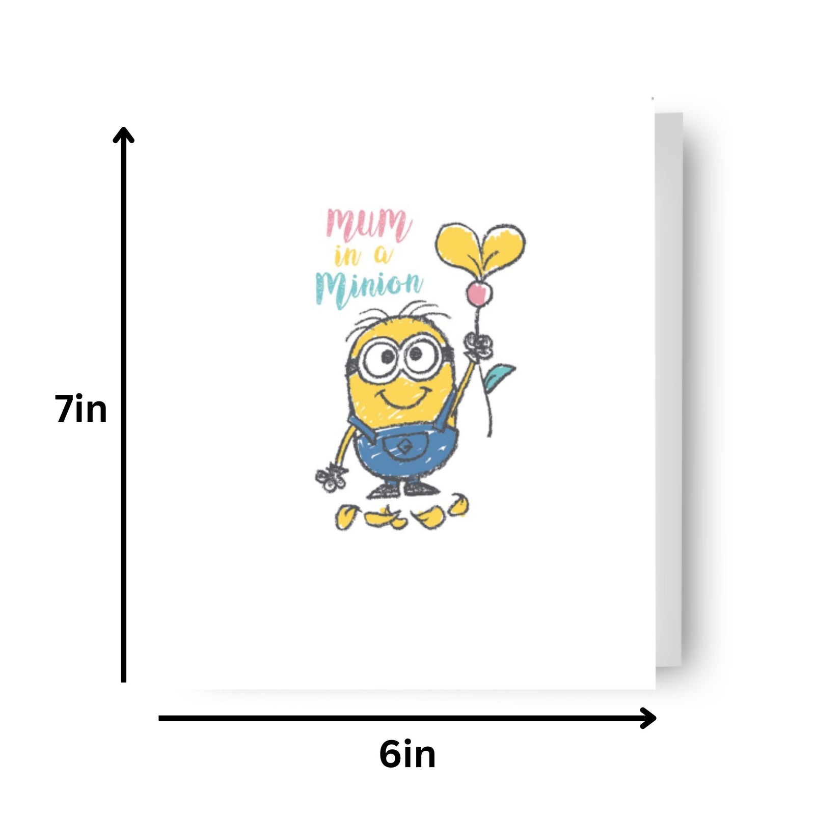 Minions 'mum In A Minions' Mother's Day Card Official Product