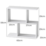 Levede 20cm Slide Table For Living Room Sofa End Narrow Space 3 Tier Storage