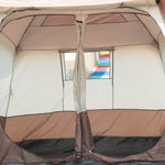 3-4 Man Two Room Camping Tent W/ Vestibule And Portable Bag