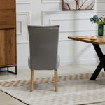 Set Of 2 Pienza Velvet Dining Chairs | Silver