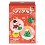 Bauble Craft Clay Kit - Snowman & Tree