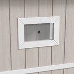 Outdoor Wooden Cat House W/ Removable Bottom, Escape Doors, For 1-2 Cats