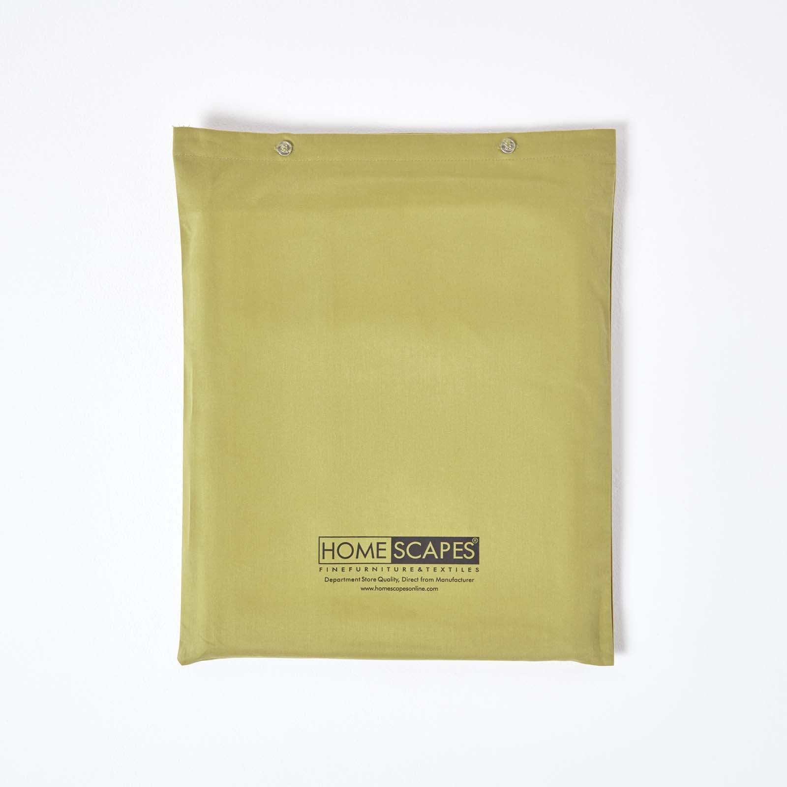 Egyptian Cotton Flat Sheet 1000 Thread Count | Single | Green