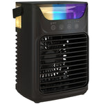4-in-1 Mini Air Cooler, Portable Air Conditioner For Bedroom | Black